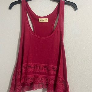 Pink Hollister Top